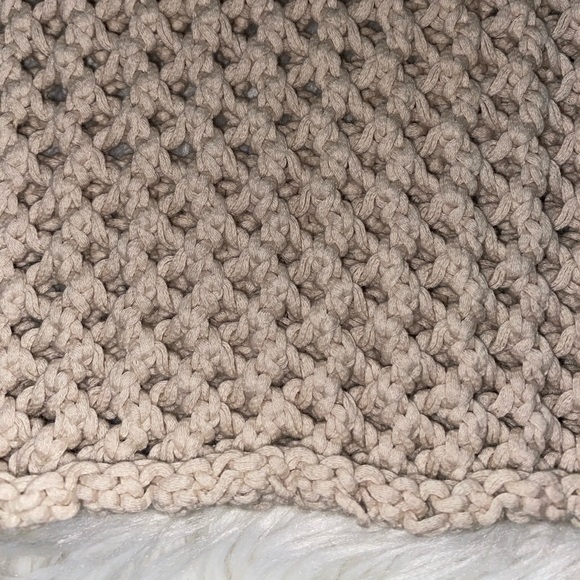 GENERRA Open-Weave Cotton Sweater Tank Top - Picture 4 of 7